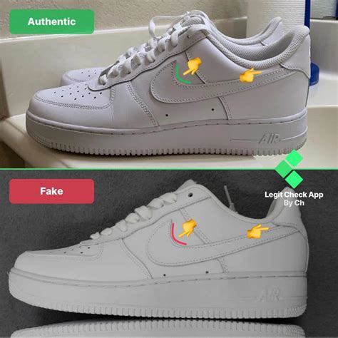 how to spot fake nike air force 1 mid|nike air force 1 real.